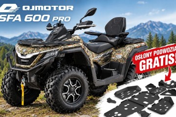 QJ MOTOR SFA 600 PRO Osłony podwozia gratis! Raty Leasing Mielec 2026